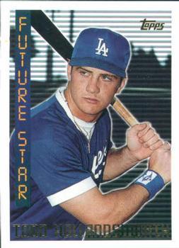 #247 Todd Hollandsworth - Los Angeles Dodgers - 1995 Topps Baseball