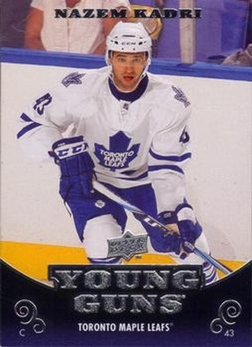 #247 Nazem Kadri - Toronto Maple Leafs - 2010-11 Upper Deck Hockey