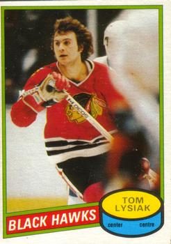 #247 Tom Lysiak - Chicago Blackhawks - 1980-81 O-Pee-Chee Hockey