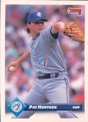 #247 Pat Hentgen - Toronto Blue Jays - 1993 Donruss Baseball