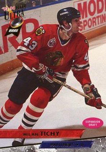 #247 Milan Tichy - Florida Panthers - 1993-94 Ultra Hockey