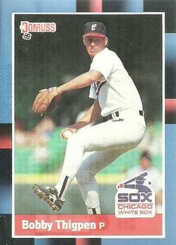 #247 Bobby Thigpen - Chicago White Sox - 1988 Donruss Baseball