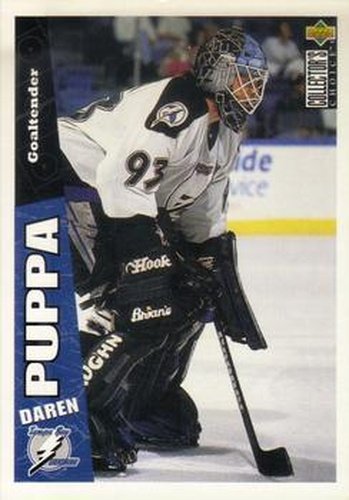 #247 Daren Puppa - Tampa Bay Lightning - 1996-97 Collector's Choice Hockey
