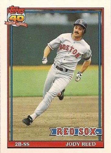 #247 Jody Reed - Boston Red Sox - 1991 O-Pee-Chee Baseball