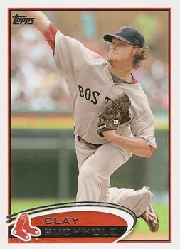 #247 Clay Buchholz - Boston Red Sox - 2012 Topps Baseball