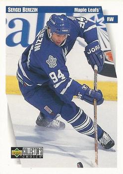 #247 Sergei Berezin - Toronto Maple Leafs - 1997-98 Collector's Choice Hockey