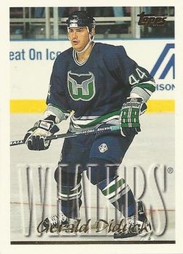 #247 Gerald Diduck - Hartford Whalers - 1995-96 Topps Hockey