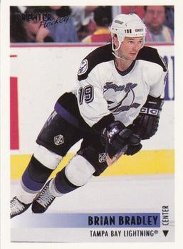 #247 Brian Bradley - Tampa Bay Lightning - 1994-95 O-Pee-Chee Premier Hockey