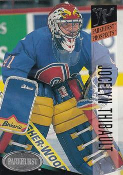 #247 Jocelyn Thibault - Quebec Nordiques - 1993-94 Parkhurst Hockey