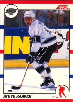 #247 Steve Kasper - Los Angeles Kings - 1990-91 Score Canadian Hockey