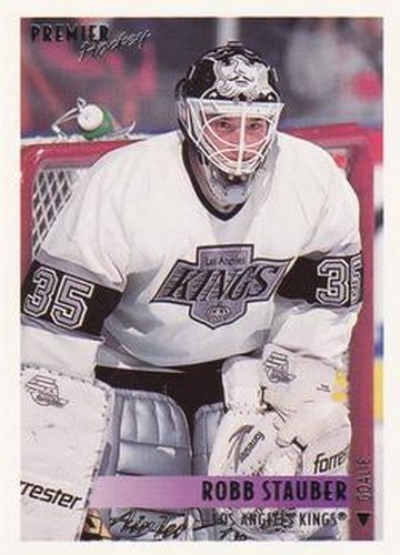 #248 Robb Stauber - Los Angeles Kings - 1994-95 O-Pee-Chee Premier Hockey