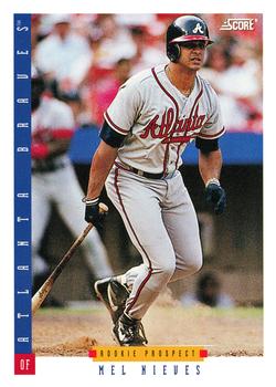 #248 Melvin Nieves - Atlanta Braves - 1993 Score Baseball