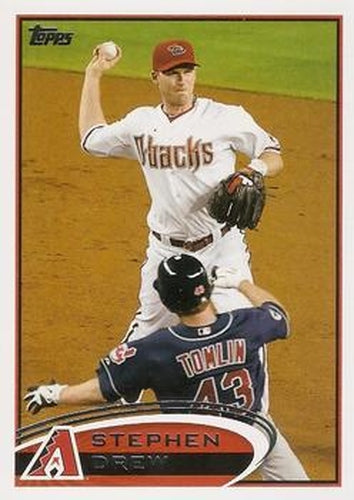 #248 Stephen Drew - Arizona Diamondbacks - 2012 Topps Baseball