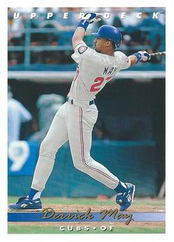 #248 Derrick May - Chicago Cubs - 1993 Upper Deck Baseball