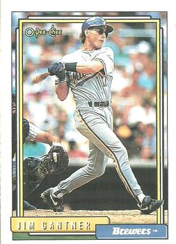 #248 Jim Gantner - Milwaukee Brewers - 1992 O-Pee-Chee Baseball