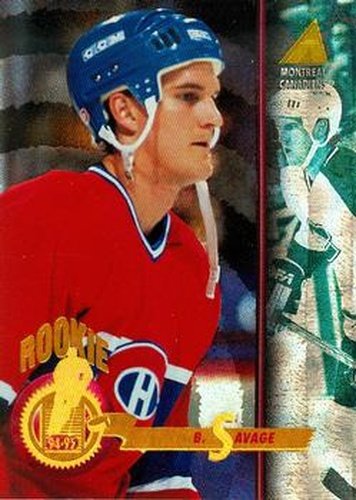 #248 Brian Savage - Montreal Canadiens - 1994-95 Pinnacle Hockey - Rink Collection