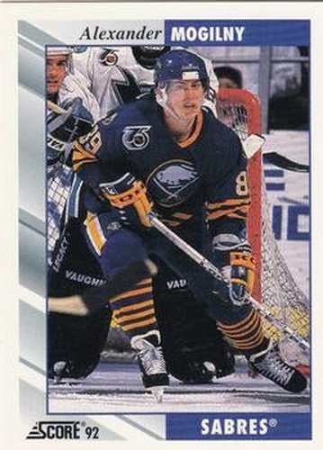 #248 Alexander Mogilny - Buffalo Sabres - 1992-93 Score USA Hockey