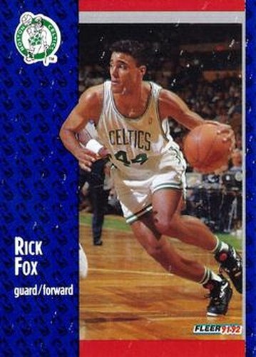 #248 Rick Fox - Boston Celtics - 1991-92 Fleer Basketball