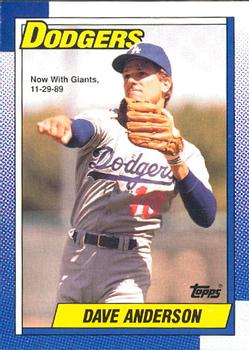 #248 Dave Anderson - San Francisco Giants - 1990 O-Pee-Chee Baseball