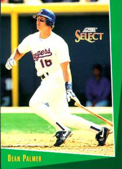 #248 Dean Palmer - Texas Rangers - 1993 Select Baseball