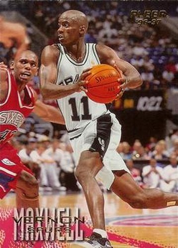 #248 Vernon Maxwell - San Antonio Spurs - 1996-97 Fleer Basketball
