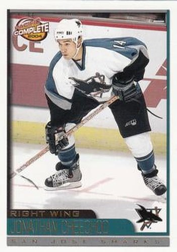 #248 Jonathan Cheechoo - San Jose Sharks - 2003-04 Pacific Complete Hockey