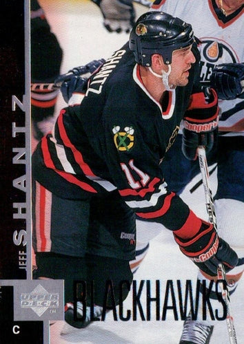#248 Jeff Shantz - Chicago Blackhawks - 1997-98 Upper Deck Hockey