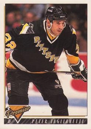 #248 Peter Taglianetti - Pittsburgh Penguins - 1993-94 Topps Premier Hockey