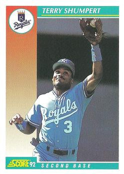 #248 Terry Shumpert - Kansas City Royals - 1992 Score Baseball