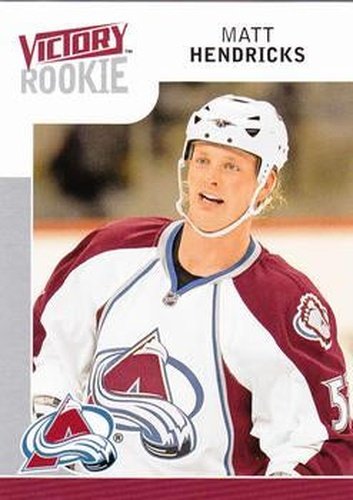 #248 Matt Hendricks - Colorado Avalanche - 2009-10 Upper Deck Victory Hockey
