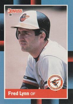 #248 Fred Lynn - Baltimore Orioles - 1988 Donruss Baseball
