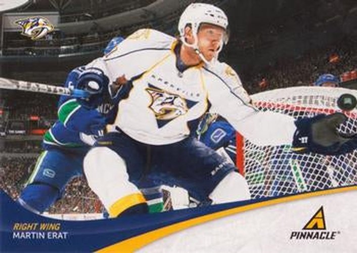 #248 Martin Erat - Nashville Predators - 2011-12 Panini Pinnacle Hockey