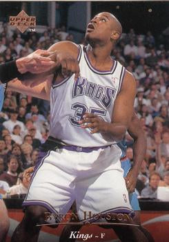 #248 Byron Houston - Sacramento Kings - 1995-96 Upper Deck Basketball