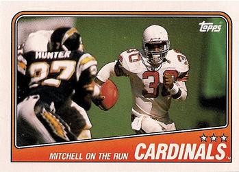 #248 Cardinals Team Leaders - Stump Mitchell - Phoenix Cardinals - 1988 Topps Football