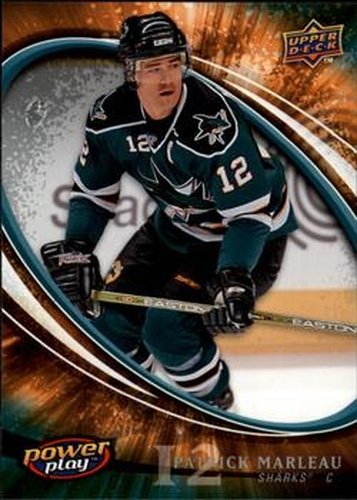 #248 Patrick Marleau - San Jose Sharks - 2008-09 Upper Deck Power Play Box Set Hockey