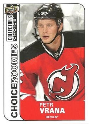 #248 Petr Vrana - New Jersey Devils - 2008-09 Collector's Choice Hockey