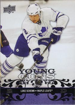 #248 Luke Schenn - Toronto Maple Leafs - 2008-09 Upper Deck Hockey