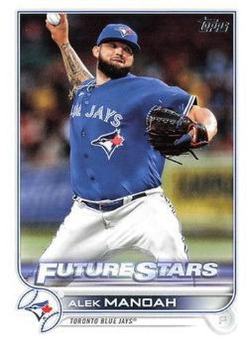 #248 Alek Manoah - Toronto Blue Jays - 2022 Topps Baseball