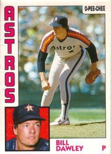 #248 Bill Dawley - Houston Astros - 1984 O-Pee-Chee Baseball