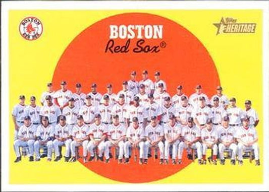 #248 Boston Red Sox - Boston Red Sox - 2008 Topps Heritage Baseball