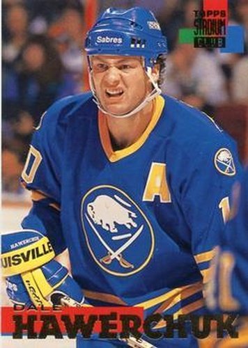 #248 Dale Hawerchuk - Buffalo Sabres - 1994-95 Stadium Club Hockey