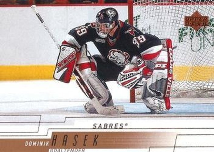 #248 Dominik Hasek - Buffalo Sabres - 2000-01 Upper Deck Hockey
