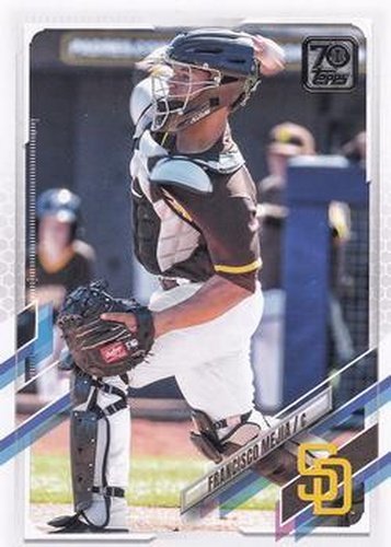 #248 Francisco Mejia - San Diego Padres - 2021 Topps Baseball