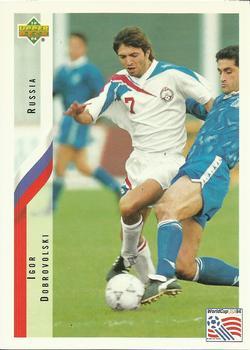 #248 Igor Dobrovolski - Russia - 1994 Upper Deck World Cup Contenders English/Spanish Soccer
