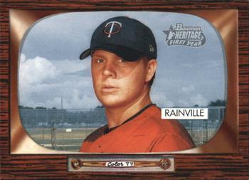 #248 Jay Rainville - Minnesota Twins - 2004 Bowman Heritage Baseball