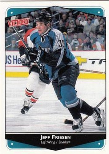 #248 Jeff Friesen - San Jose Sharks - 1999-00 Upper Deck Victory Hockey