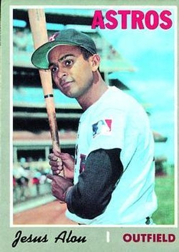 #248 Jesus Alou - Houston Astros - 1970 Topps Baseball