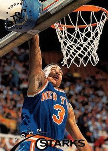 #248 John Starks - New York Knicks - 1994-95 Stadium Club Basketball
