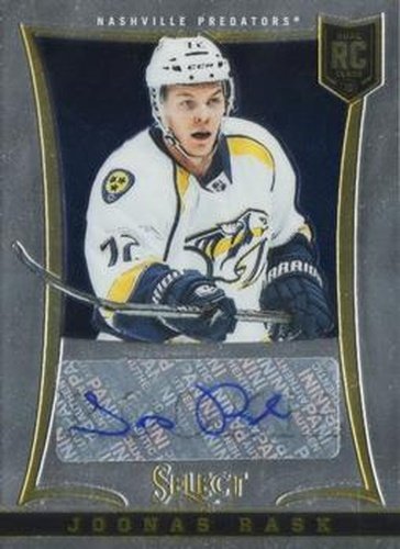 #248 Joonas Rask - Nashville Predators - 2013-14 Panini Select Hockey