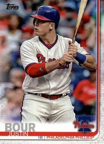 #248 Justin Bour - Philadelphia Phillies - 2019 Topps Baseball